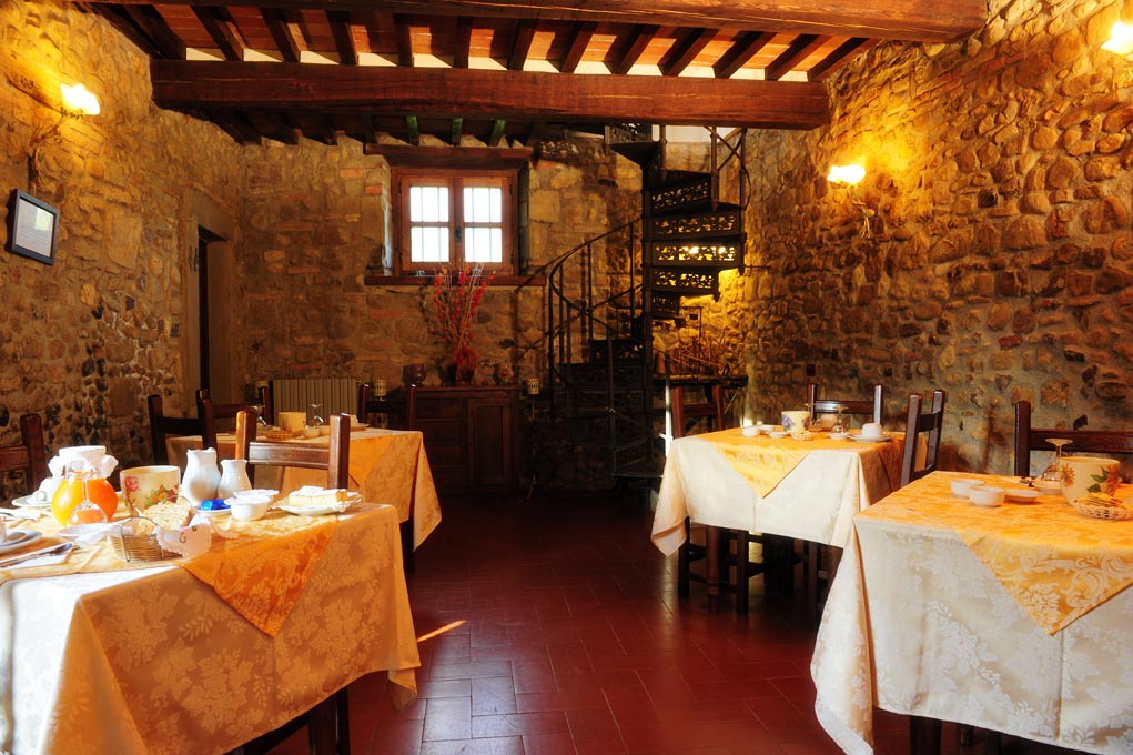 Sala pietra Agriturismo Il Sasso