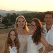 La famiglia dell'Agriturismo il Sasso