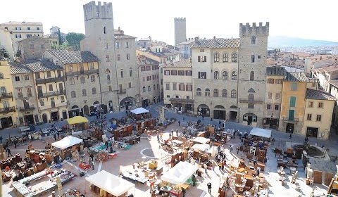 Week-end Arezzo : Fiera Antiquaria e Città del Natale
